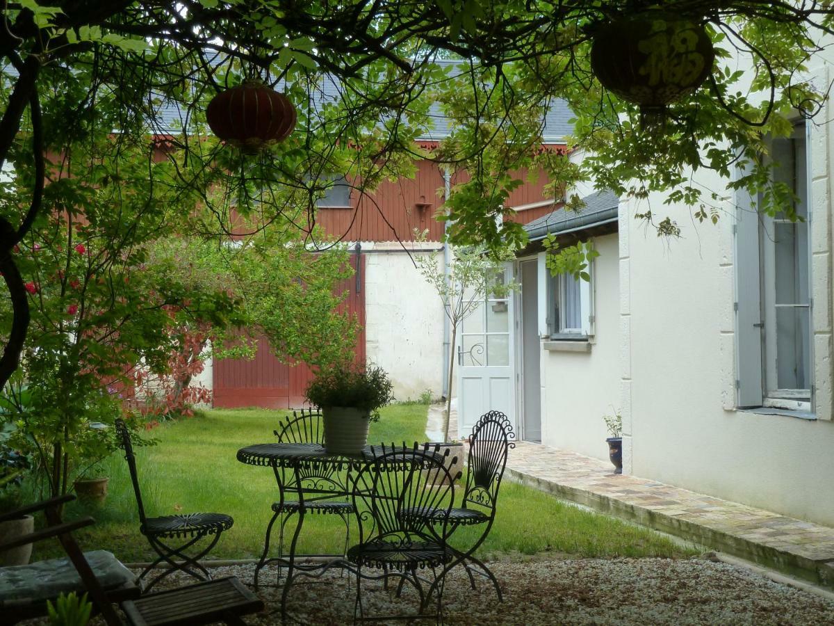 Hotel Le Jardin Andrinople Richelieu Exterior foto